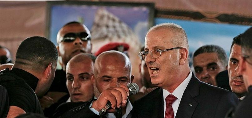 PALESTINIAN PM IN GAZA IN RUN-UP TO POLITICAL HANDOVER