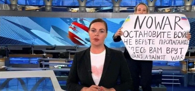TV PROTEST JOURNALIST MARINA OVSYANNIKOVA DOESNT WANT TO LEAVE RUSSIA DESPITE FEARS