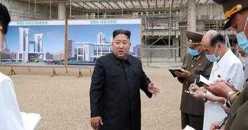 North Korean leader berates officials over hospital project