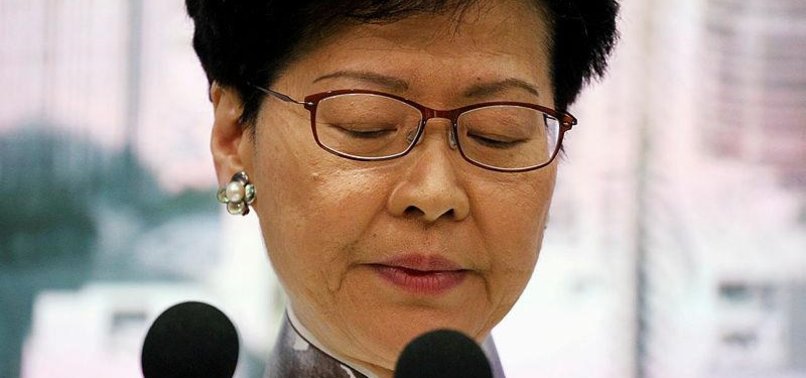 CHINA REFUSES TO ALLOW HONG KONG LEADER TO RESIGN