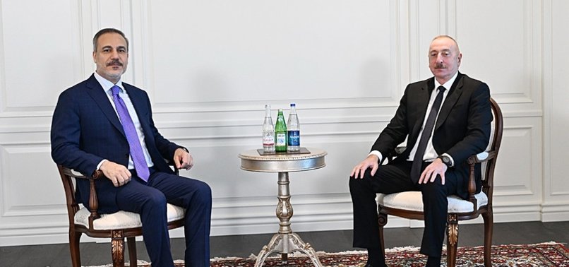 AZERBAIJANI PRESIDENT ALIYEV, TURKISH FM FIDAN DISCUSS RELATIONS WITH ARMENIA