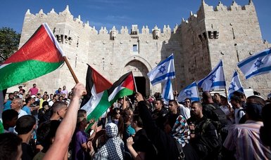 What is two-state solution to Israel-Palestinian conflict?