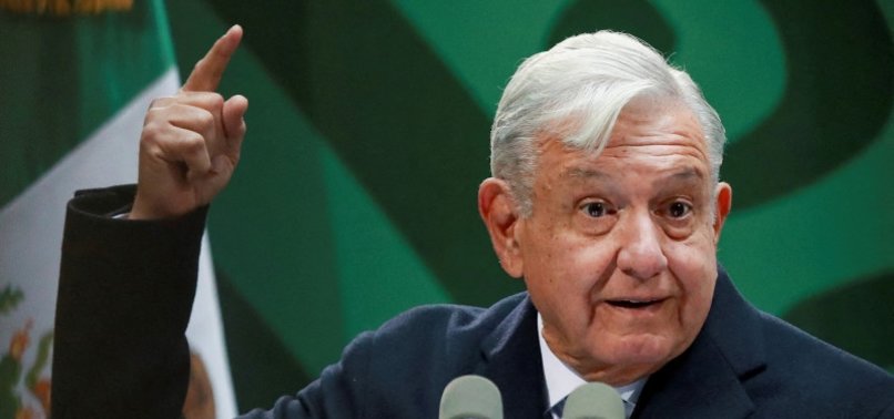 MEXICAN PRESIDENT SAYS HE DENIED US REQUEST TO FLY OVER MEXICO DUE TO ALLEGED SPY BALLOON