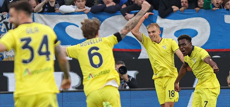 Isaksen goal earns Lazio 1-0 win at Atalanta