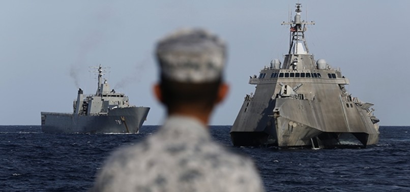 US NAVY SHIPS ARRIVE IN QATAR FOR JOINT DRILLS AMID GULF CRISIS