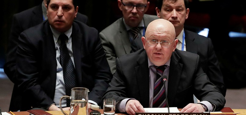 UN SECURITY COUNCIL REJECTS RUSSIAN MEASURE ON SYRIA CHEMICAL WEAPONS PROBE