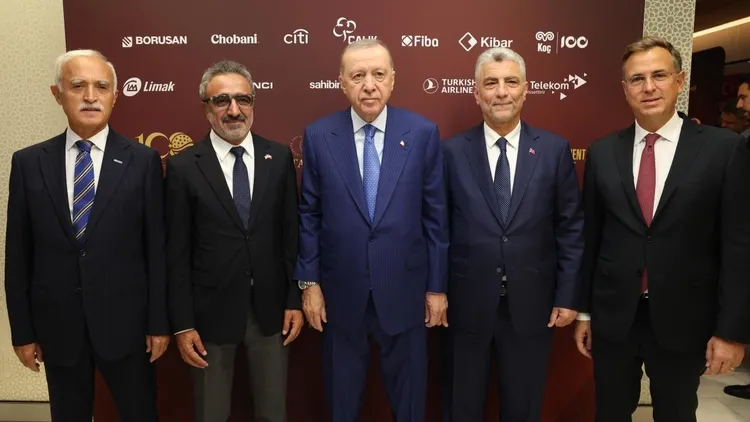 Erdogan meets business leaders in New York during UN visit