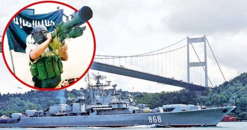İstanbul Boğazı’nda Rus gemilerine yönelik füzeli saldırı alarmı