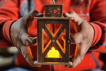 Gazze’de Ramazan fenerleri