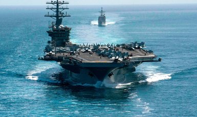 Pentagon chief orders aircraft carrier USS Nimitz to remain in Middle East over Iran threat