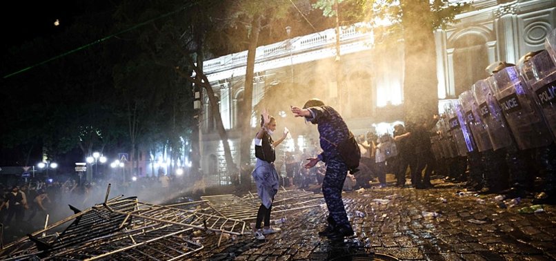 MORE THAN 60 ARRESTS MADE DURING PROTESTS IN GEORGIA