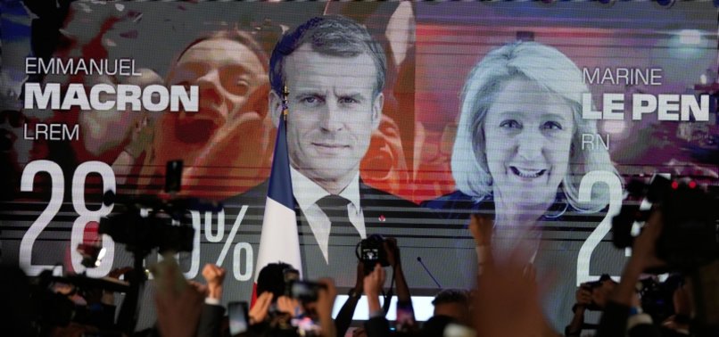 IN PRESIDENTIAL RACE, MACRON CAN NO LONGER COUNT ON ANTI-LE PEN FRONT