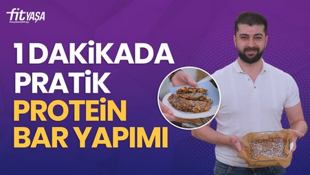 Pratik Protein Bar Tarifi