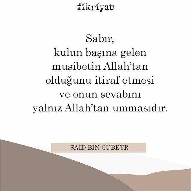 Sabırla ilgili 10 öğüt