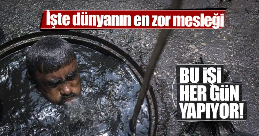 Bu çalışanların işi çok zor