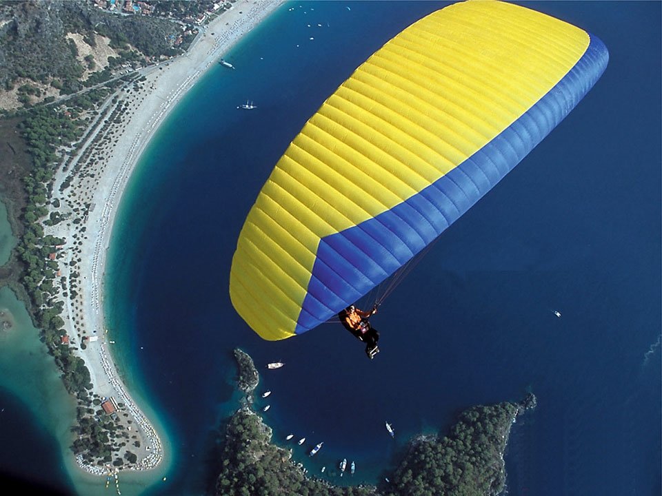 Türkiye’yi paraşütle temâşâ etmek