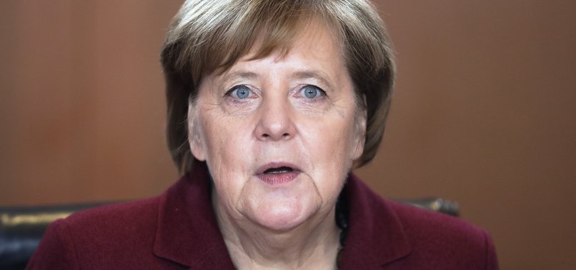 MERKEL SAYS THEY NEED TO EXPLORE ALL WAYS OF REDUCING IRAN TENSIONS