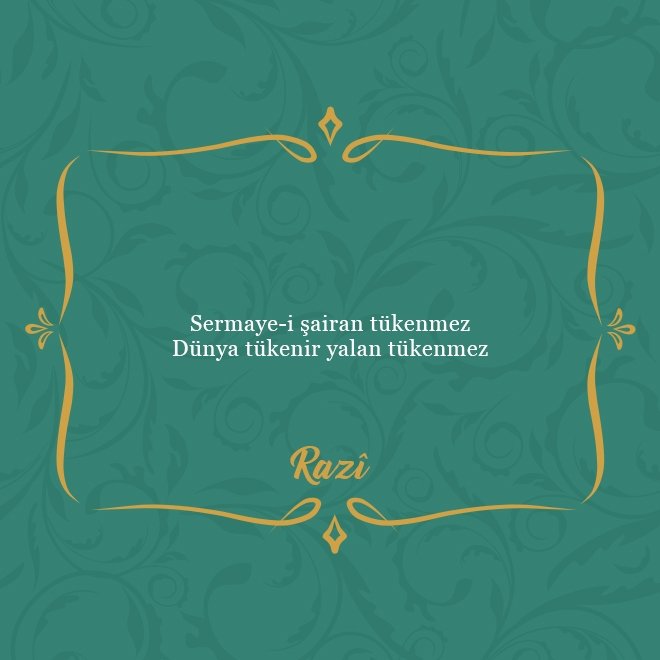 Divan şairlerinden en güzel beyitler