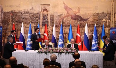 Türkiye, UN, Russia, Ukraine sign deal to resume grain exports