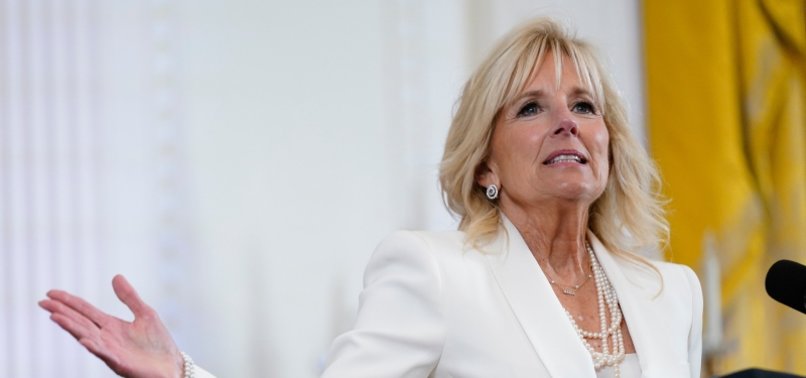 U.S. FIRST LADY JILL BIDEN TESTS POSITIVE FOR COVID-19: STATEMENT