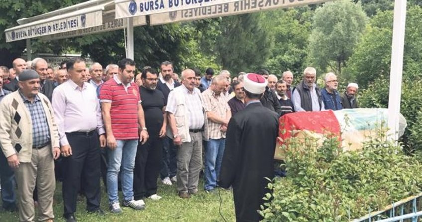 Uçurumdan düsen Melek topraga verildi