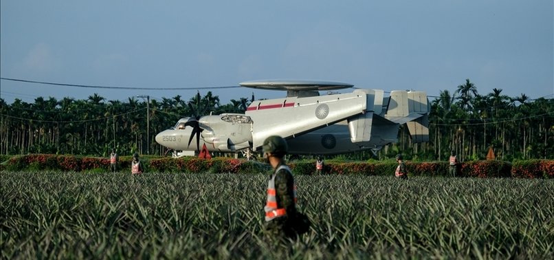 TAIWAN SAYS IT DETECTED 18 CHINESE AIRCRAFT, 4 WARSHIPS NEAR ISLAND