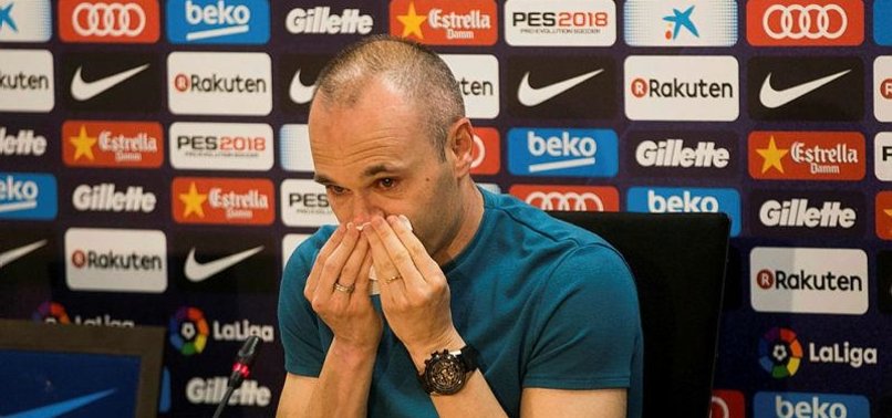 INIESTA TO LEAVE BARCELONA AT THE END OF THE SEASON