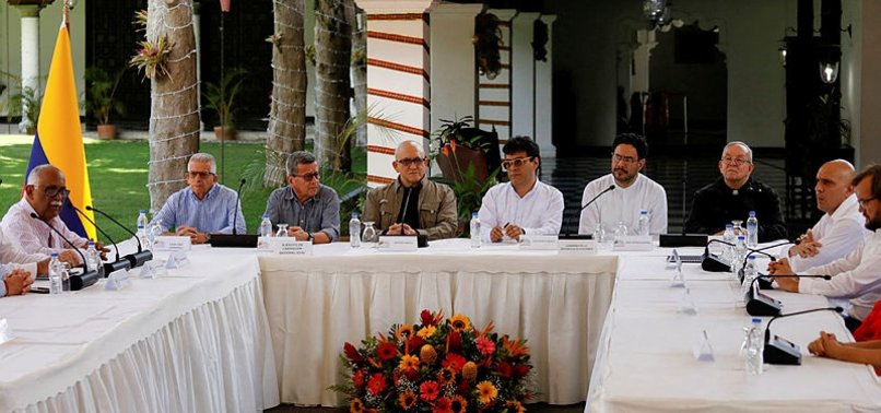 COLOMBIA, ELN GUERRILLAS TO START NEW PEACE TALKS MONDAY IN CARACAS