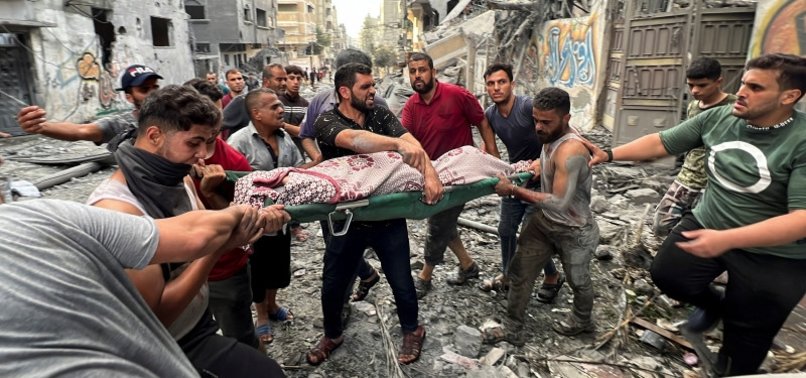 12 PALESTINIANS KILLED IN ISRAELI AIRSTRIKE ON MOSQUE IN GAZA
