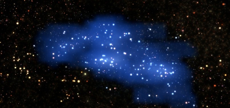 ASTRONOMERS DISCOVER HYPERION, THE LARGEST GALAXY PROTO-SUPERCLUSTER TO DATE