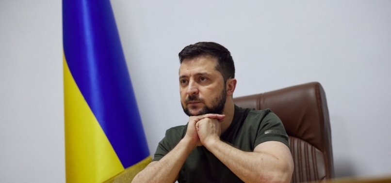 UKRAINES ZELENSKIY: ONLY RUSSIA COULD USE NUCLEAR ARMS IN EUROPE