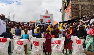 Turkish aid agency helps Kenyan farmers stabilize food prices in county