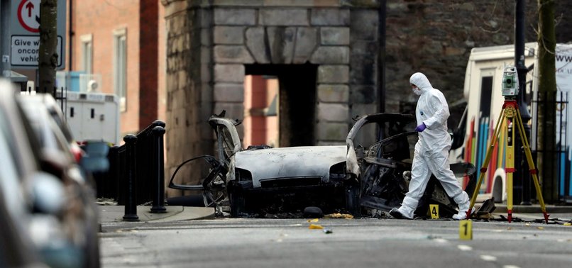 TWO ARRESTED OVER NORTHERN IRELAND CAR BOMB, NEW IRA SUSPECTED