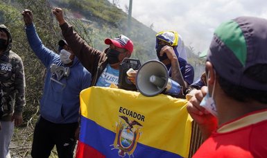 Ecuador hit by anti-government protests