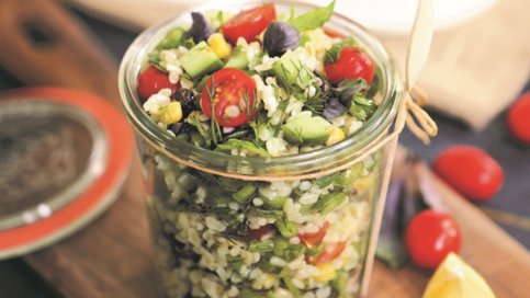 Bulgurlu Yaz Salatası