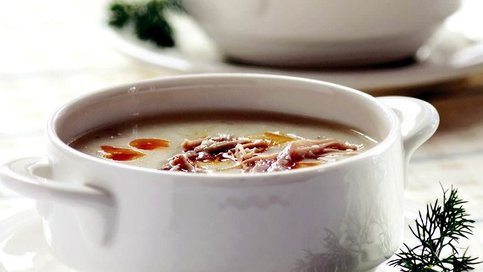 Badem Sütlü Kuzu Gerdan Çorbası