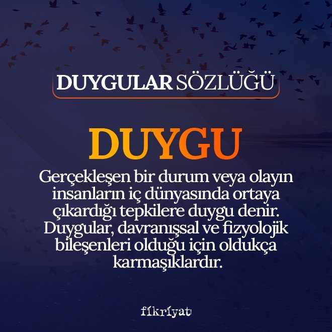 Duygular sözlüğü