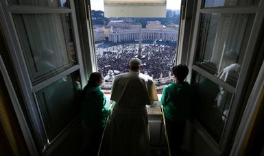 Pope calls for an end to wars, urges respect for civilians