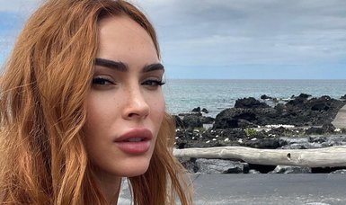 Megan Fox ready for summer with new suit and hairdo