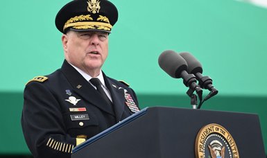 Top U.S. military officer steps down with 'dictator' swipe at Trump
