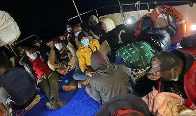 Turkish Coast Guard rescues 38 asylum seekers pushed back by Greek forces in Aegean Sea