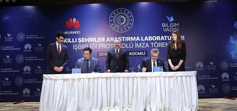 TURKEY, HUAWEI SIGN PROTOCOL ON SMART CITIES