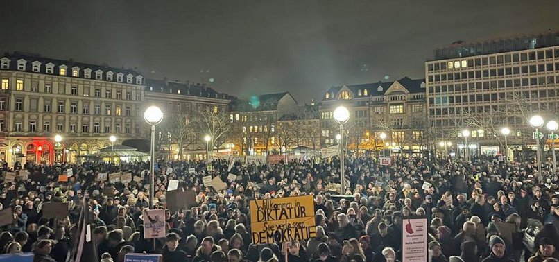 THOUSANDS RALLY AGAINST RIGHT-WING EXTREMISM IN GERMAN CITIES