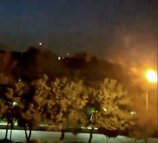 Explosions in Iran, US media reports Israeli strikes
