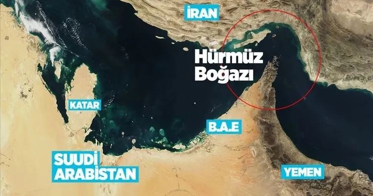 Hürmüz’den izinsiz geçmeye çalışan gemilere müdahale