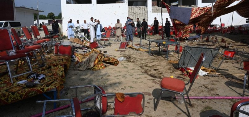 DEATH TOLL FROM PAKISTAN SUICIDE BOMBING JUMPS TO 56