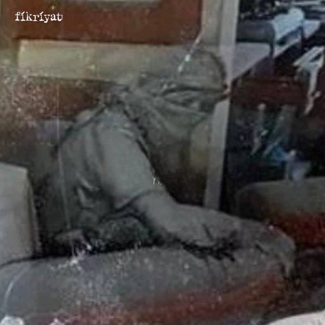 Yahya Sinvar’ın şehit olmadan önceki görüntüsü
