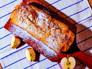 Baklava Yufkalı Elmalı Strudel