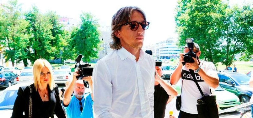 REAL MADRIDS LUKA MODRIC QUESTIONED FOR ALLEGED PERJURY