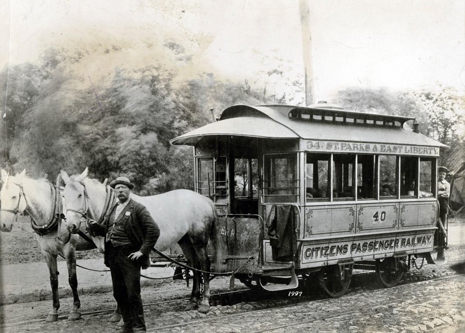 Dersaadet’te atlı tramvay
